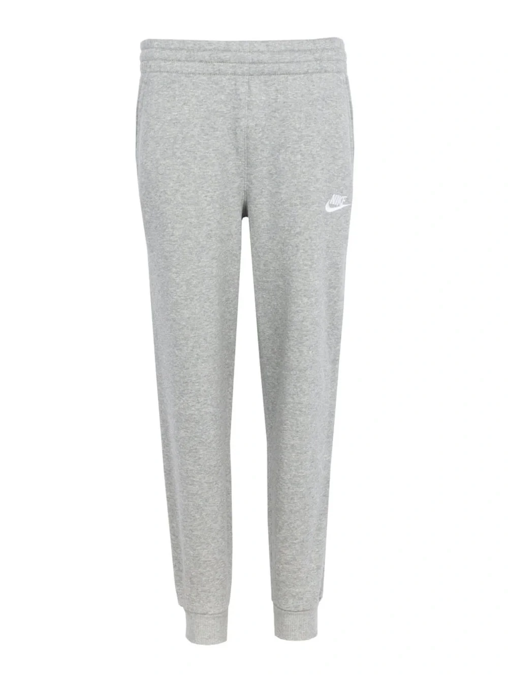Nike Big Kid's Sportswear Fleece Joggers in Gray, Size XL (+) Standard Fit